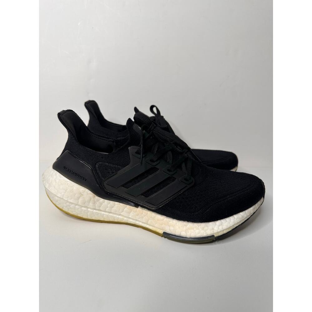 Adidas Ultra Boost Womens Sneakers Athletic Shoes Comfort Black White Size 8